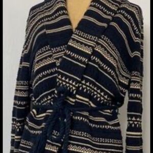Ralph Lauren Black  and Cream Women's Cardigan
